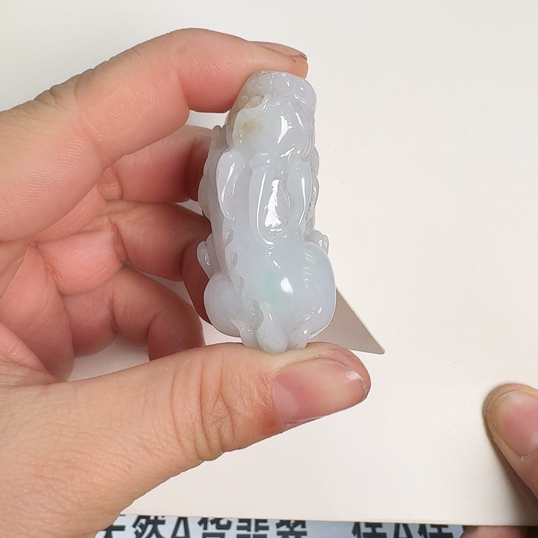 翡翠颈饰未镶嵌9****?貔貅