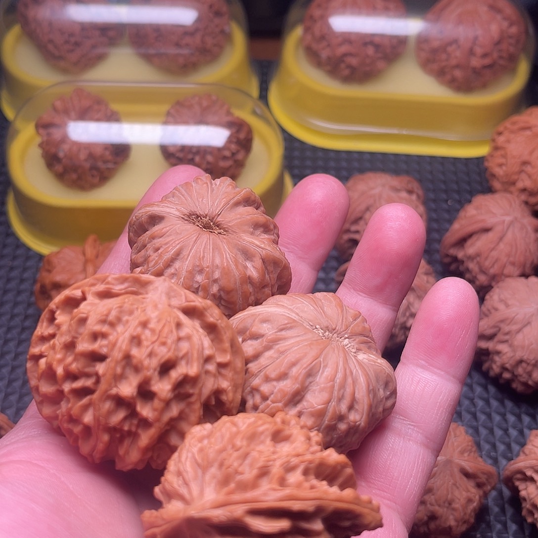 文玩核桃吊坠苹果园+铁锤