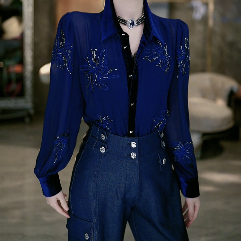 11-10【明星出街】重工时尚气质百搭设计师款直筒裤&衬衫&背心