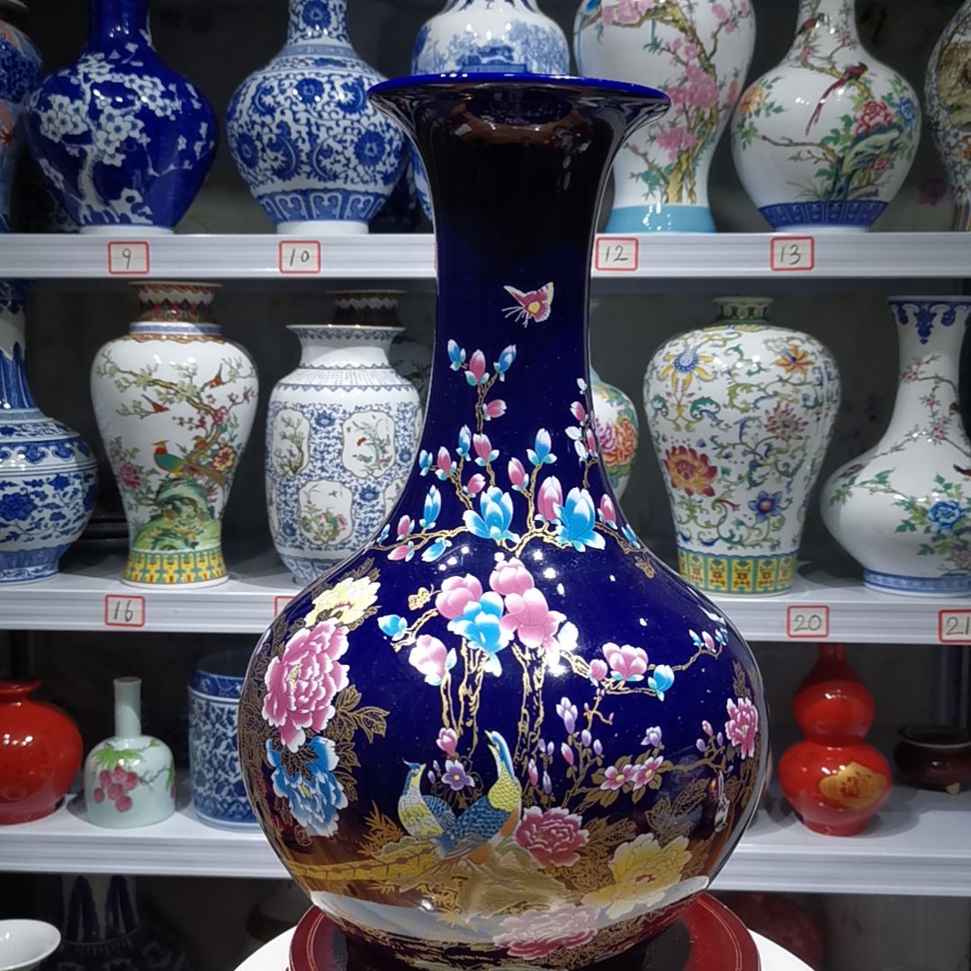 瓶景德镇陶瓷花瓶摆件