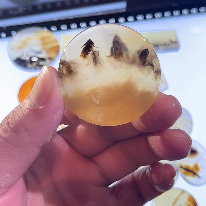 玛瑙/玉髓未镶嵌吊坠(不含链)