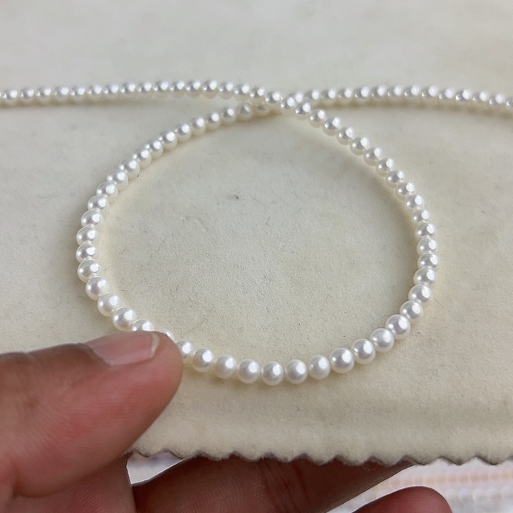 淡水珍珠未镶嵌颈饰不****玛