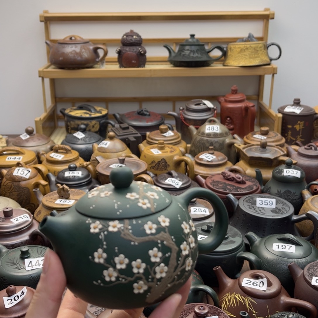 紫砂微瑕口盖磕碰260