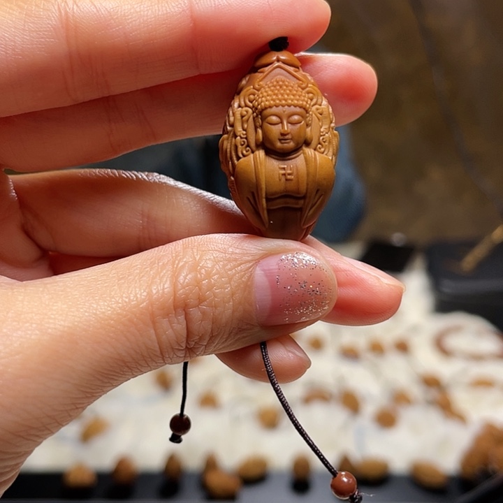 橄榄核吊坠橄榄核