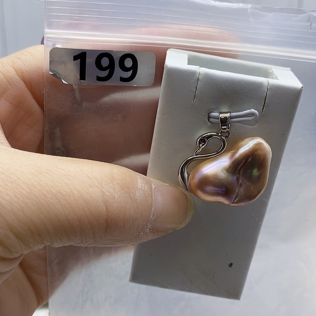 颈饰合金淡水珍珠