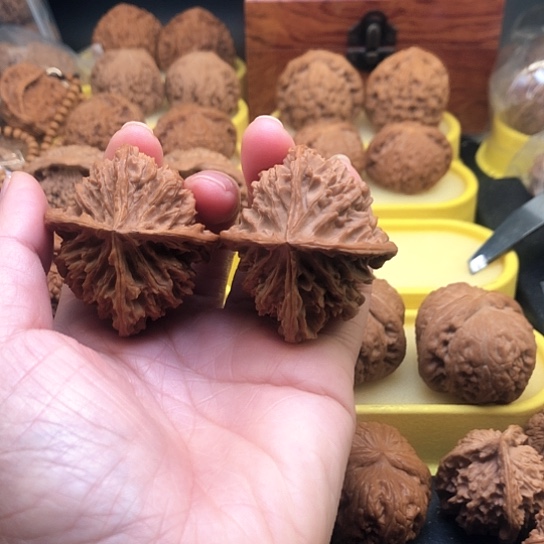 核桃把件T**✨50乾隆官帽