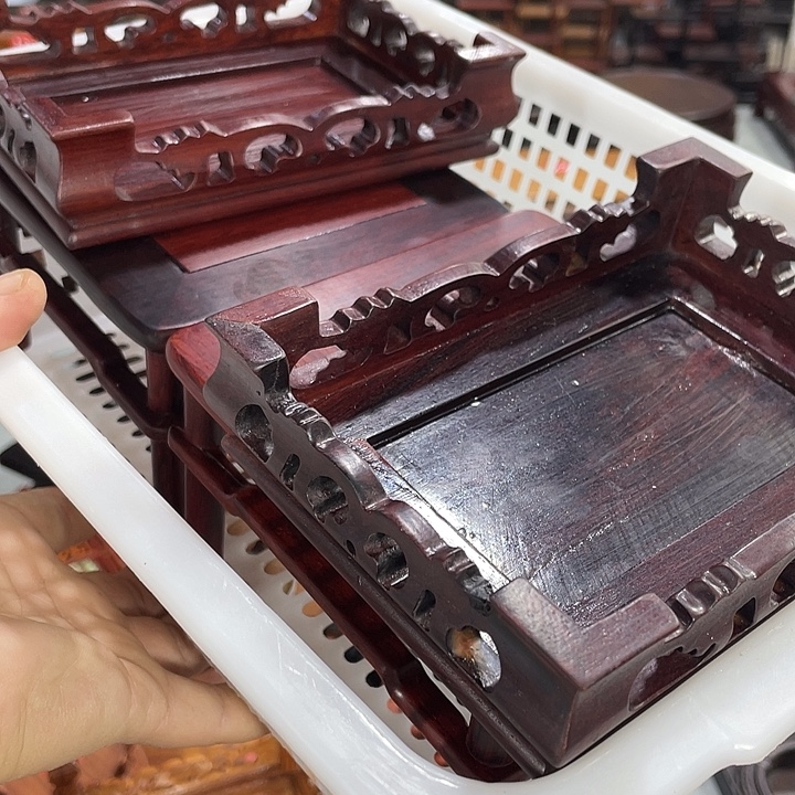 紫砂红木底座工艺品红木底座工艺品4个14公分价15公分