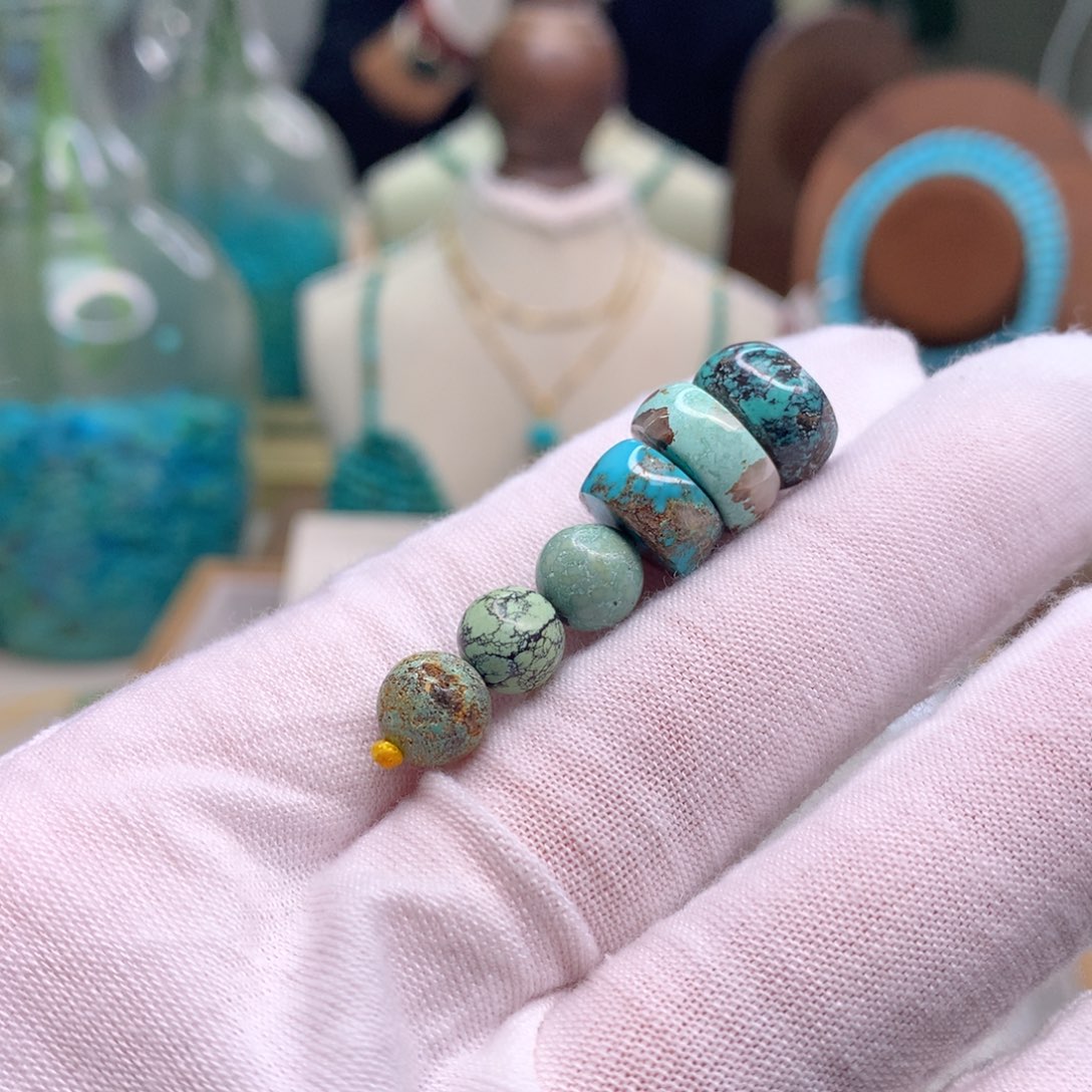 绿松石未镶嵌配饰