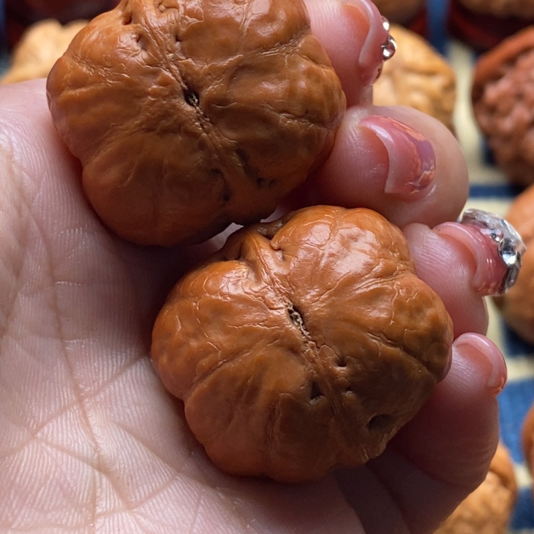 文玩核桃把件随*精品小手捻