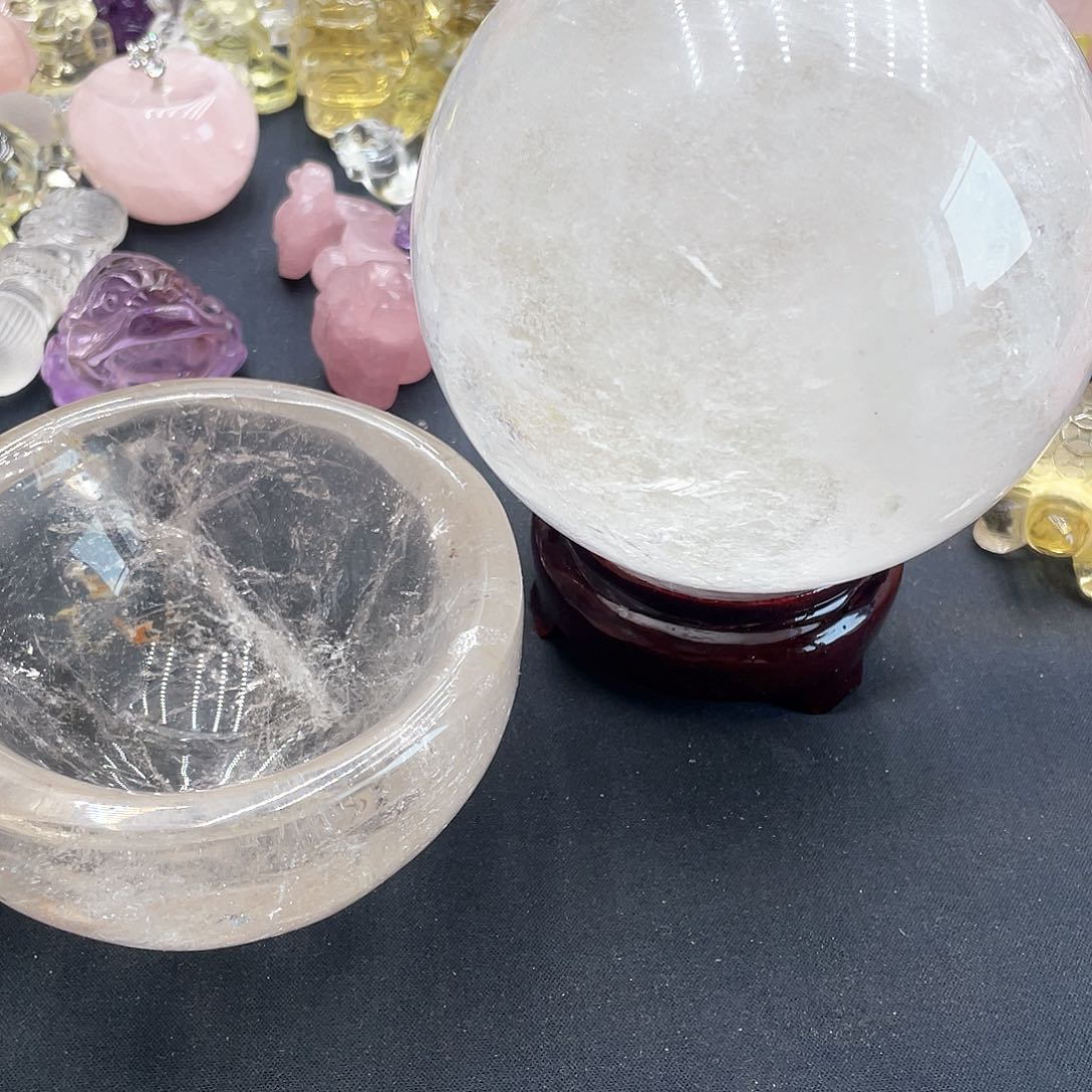 水晶珠宝半成品未镶嵌四*洲