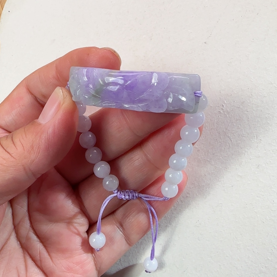 翡翠颈饰未镶嵌仿古