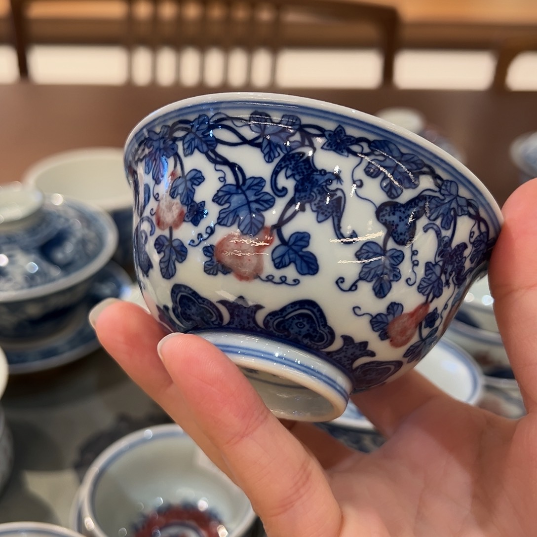 微瑕臻玉古坊釉里红