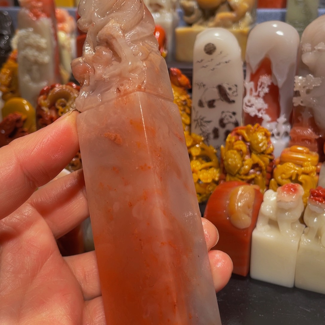 寿山石印石精美寿山