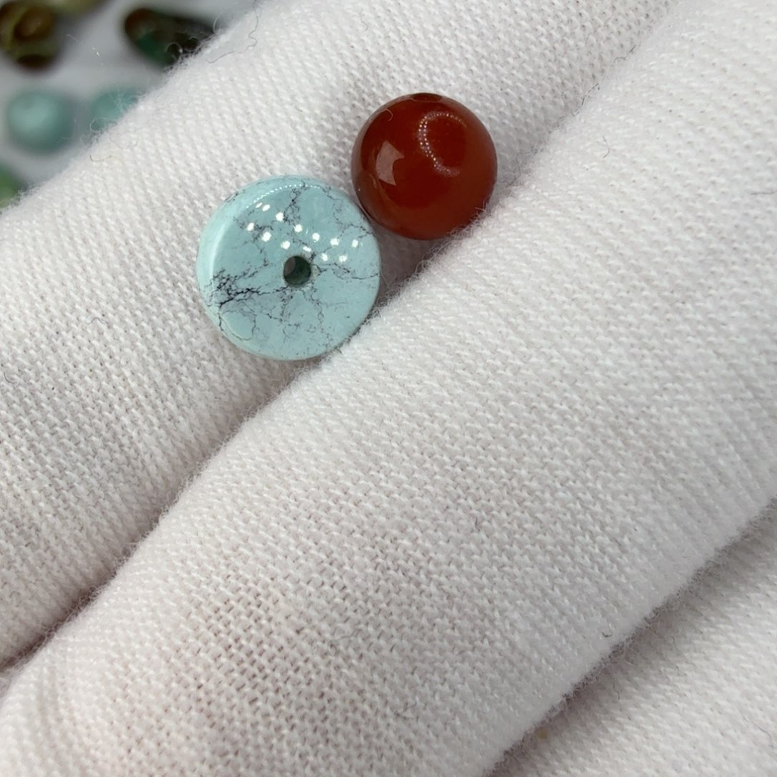 穿***风南红玛瑙未镶嵌配饰