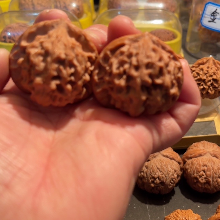 文玩核桃把件那*乘全品龙鳞43