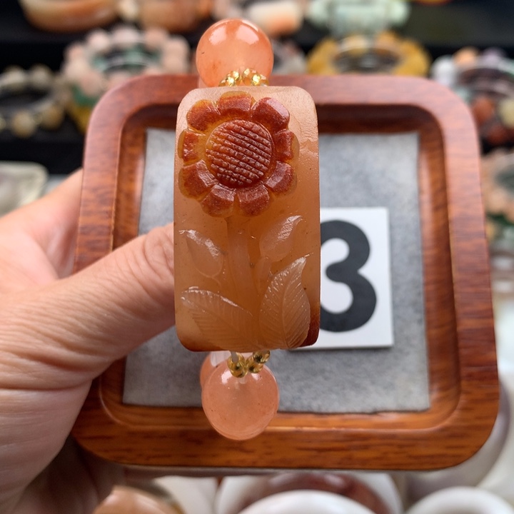 石英质玉手链未镶嵌
