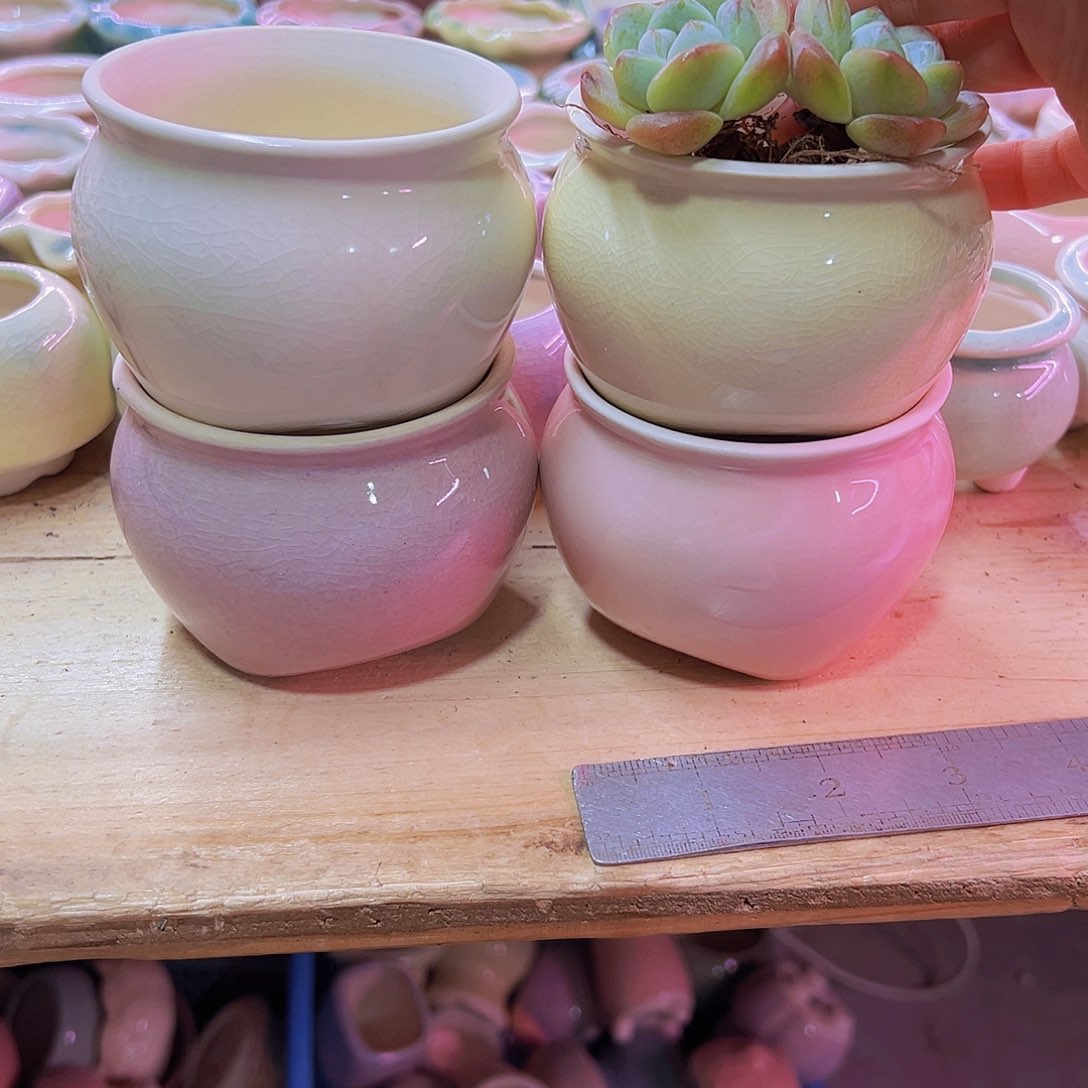 陶瓷花盆当场凑满12包邮