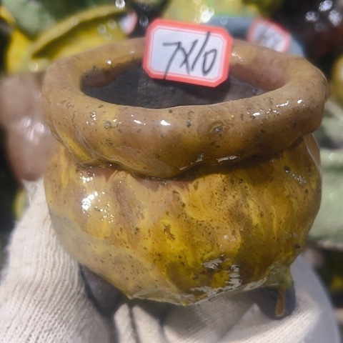 粗陶花盆手工花盆