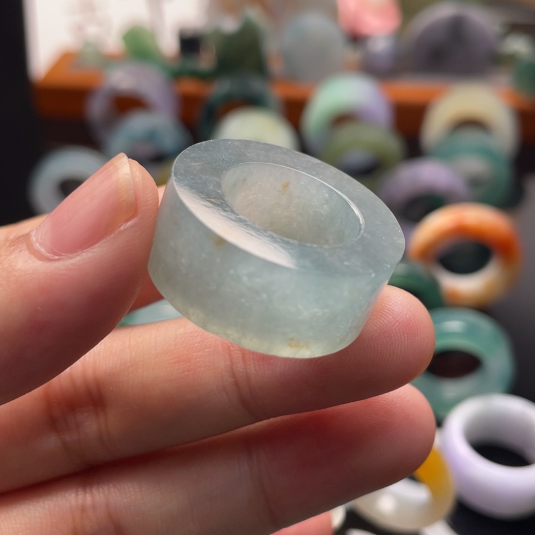 定制翡翠未镶嵌  马尔代夫海