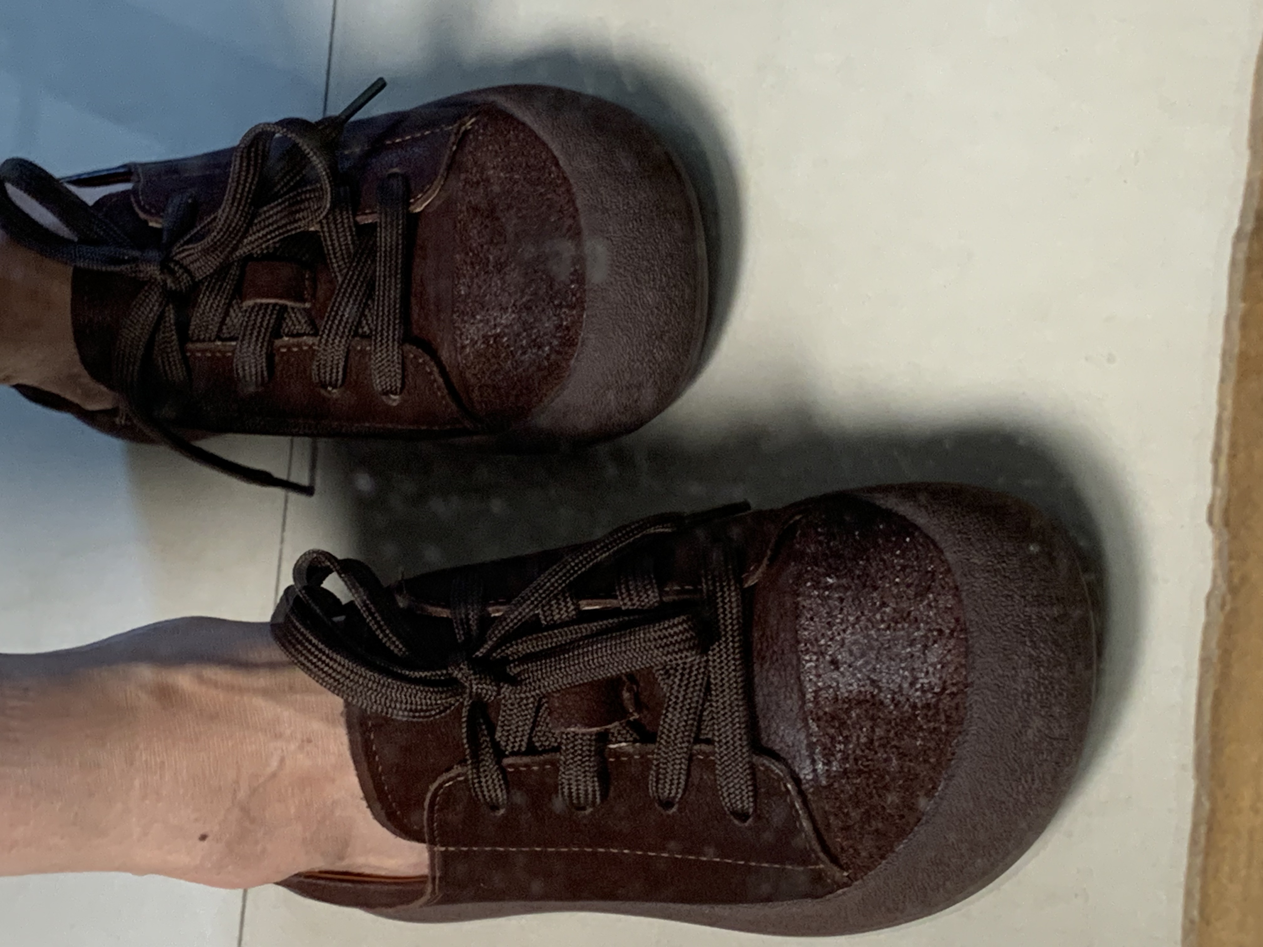 女鞋单鞋舒适棕色棕色低帮复古徒步