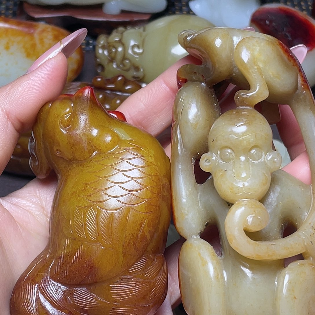 【闪购商品】未镶嵌和田玉挂件自**岁