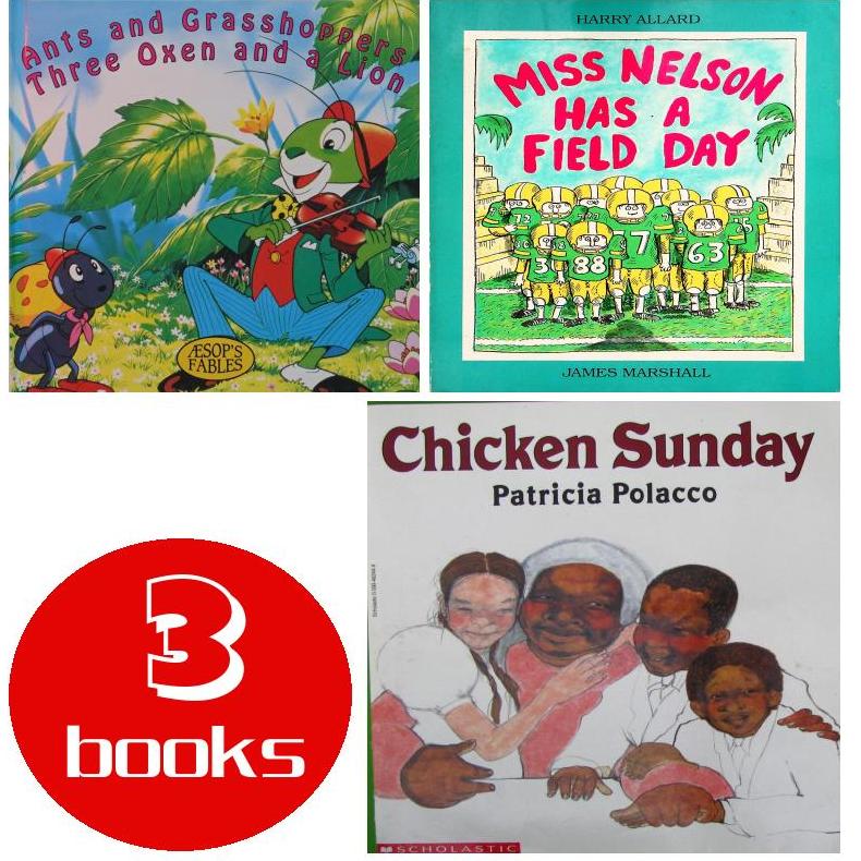 英文原版绘本3本l930304039