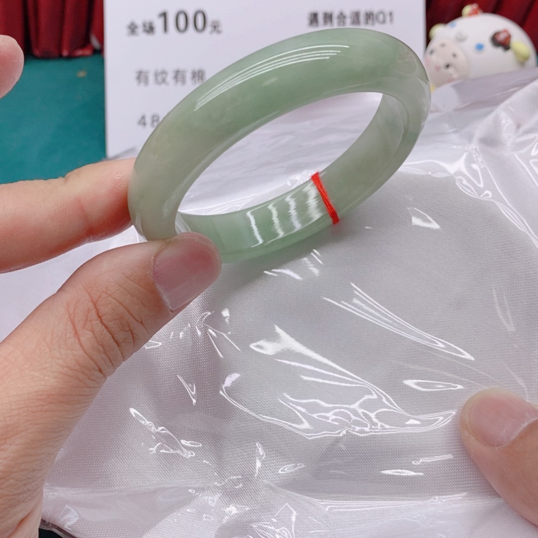 翡翠手镯未镶嵌静*166666666