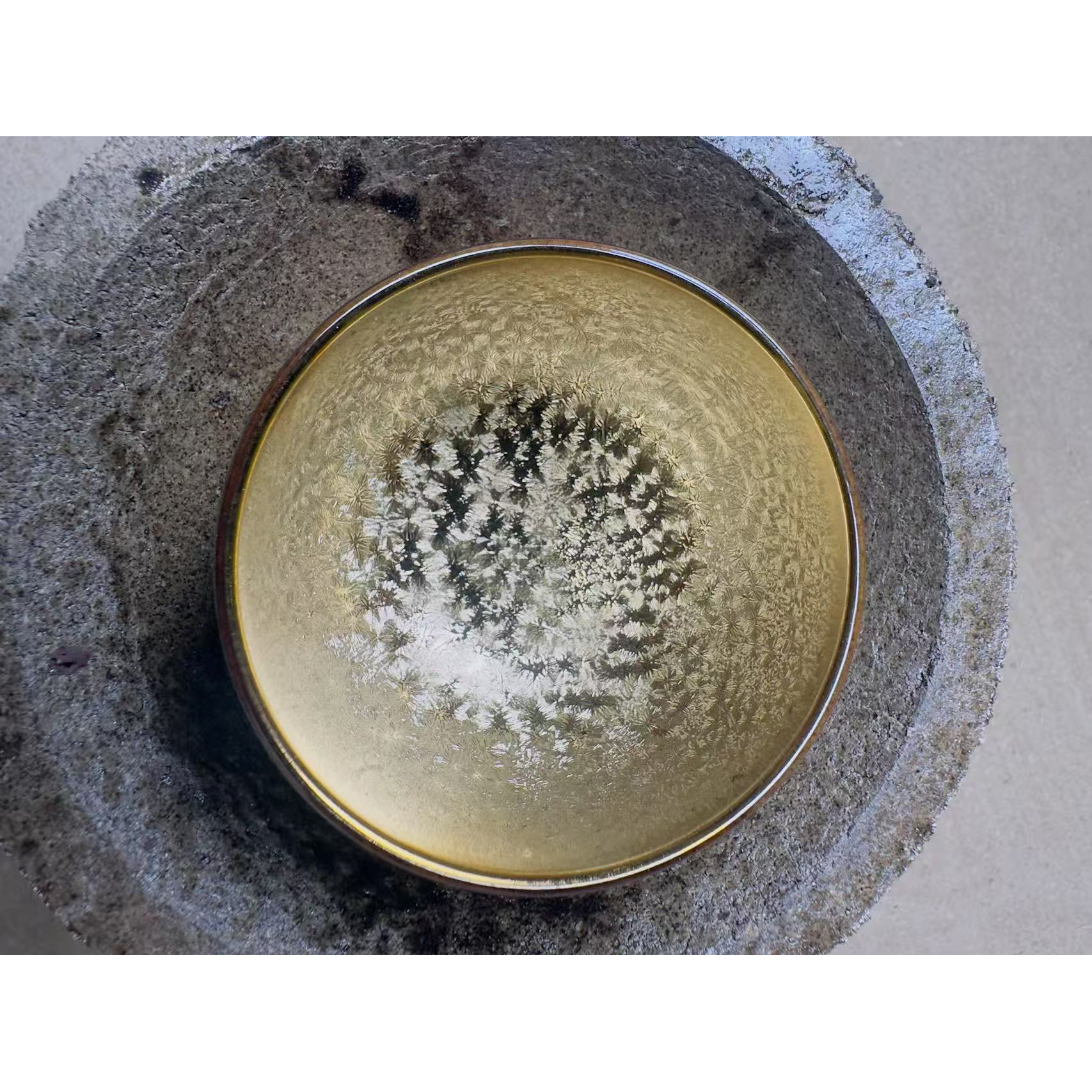 纯手工 茶器主人杯 金色传说 