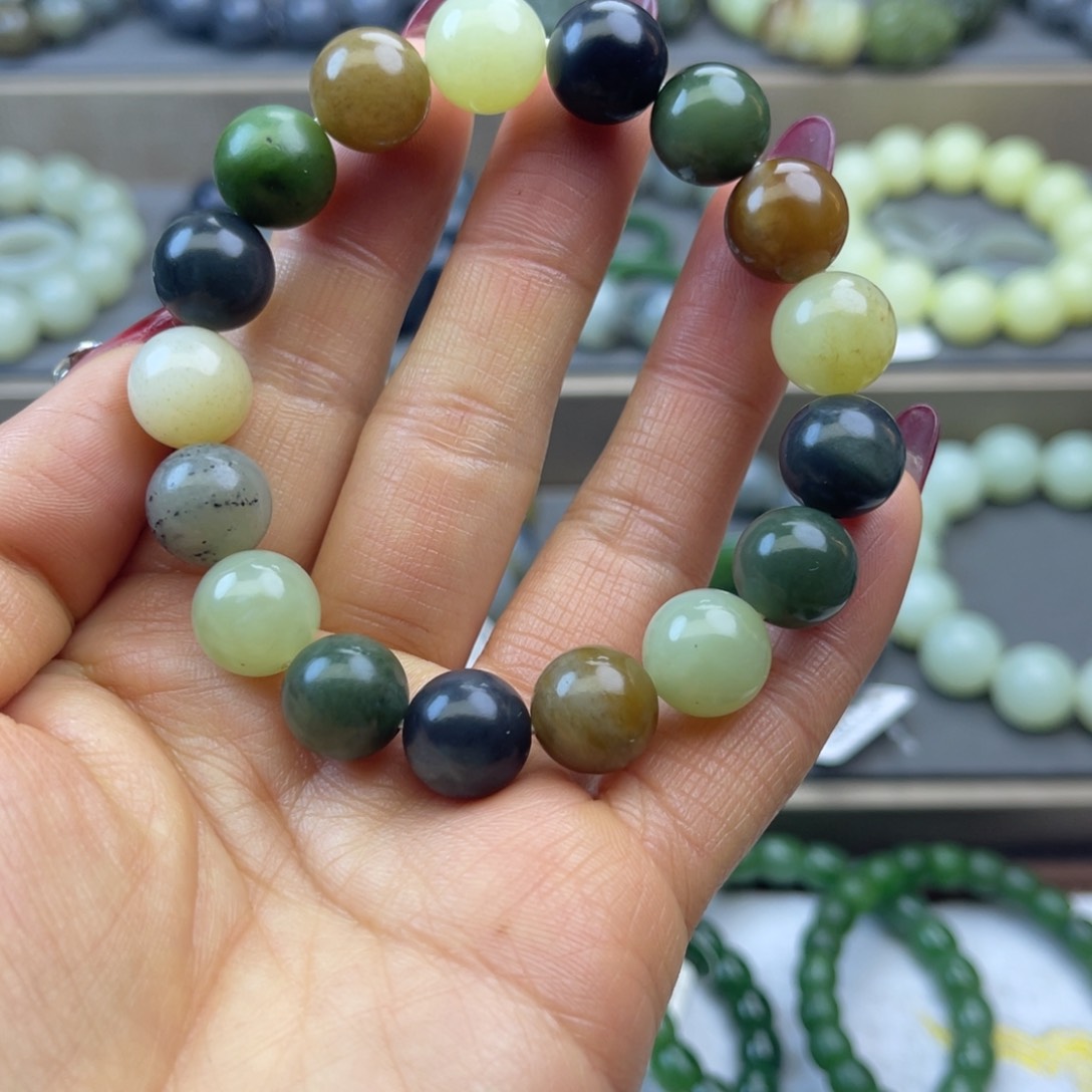 和田玉手链未镶嵌