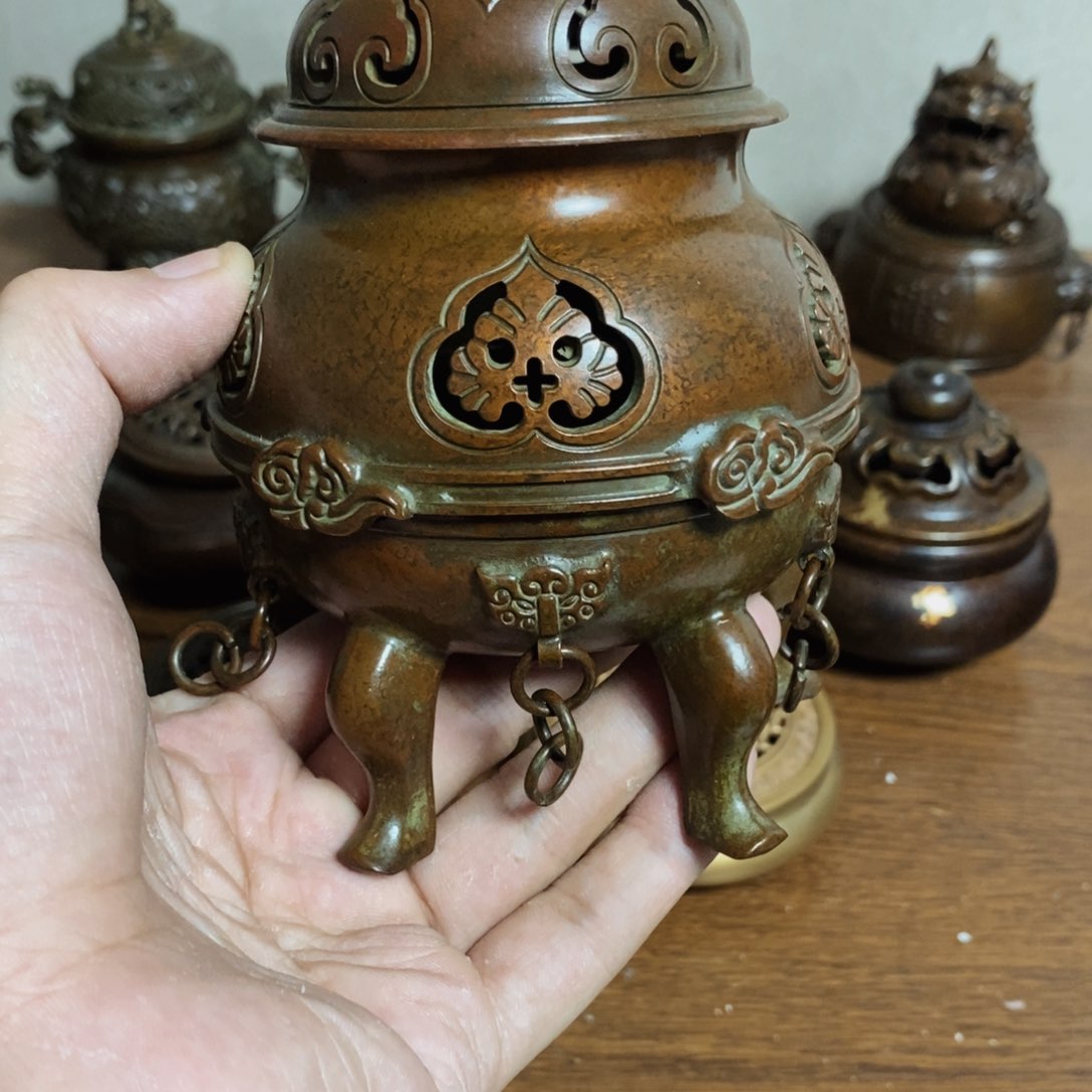 铜盛世铜炉铜器香炉工艺品