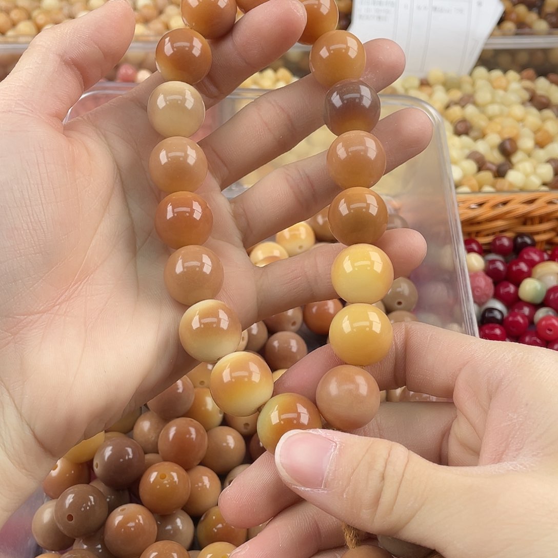 白玉菩提吊坠z 17mm/20+2/微瑕不售后