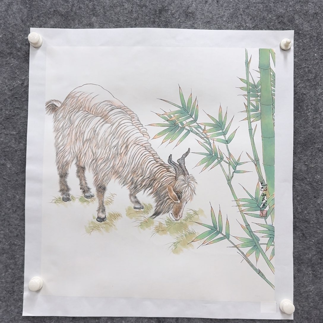 国画国画作品CXM老师