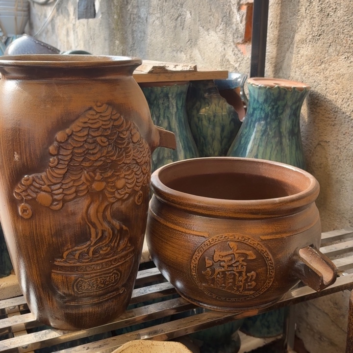 粗陶口径21/40，25/21➕25W水泵➕水管