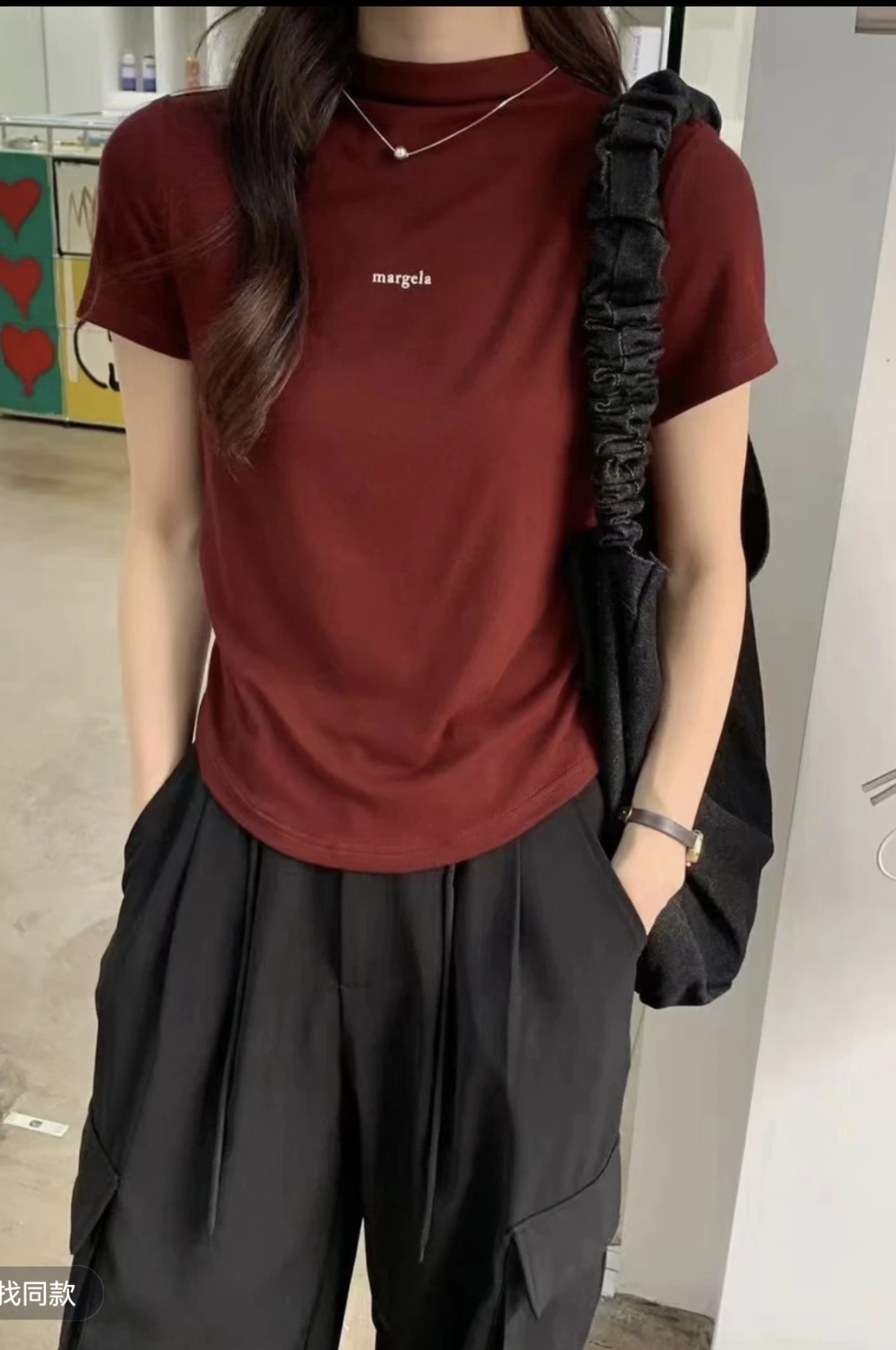 新疆包邮    依依高货褶皱T-122款
