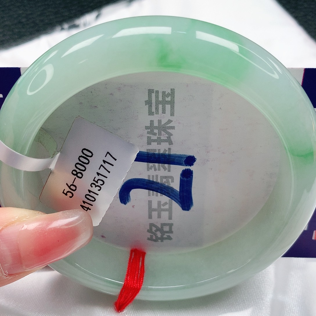 翡翠手镯未镶嵌缅甸天然a货翡翠