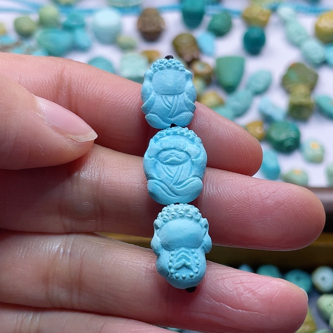 绿松石未镶嵌配饰