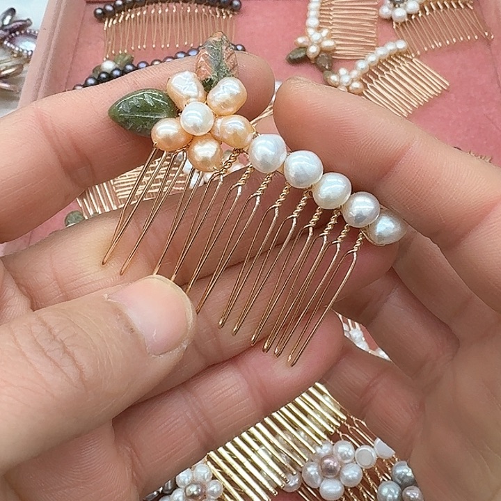 淡水珍珠珍珠银S925镶嵌