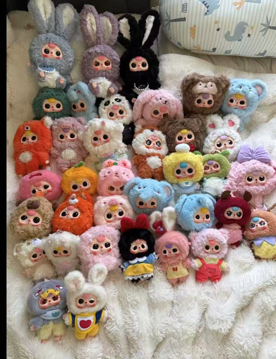 主包随手拿的可爱潮玩毛绒盲盒