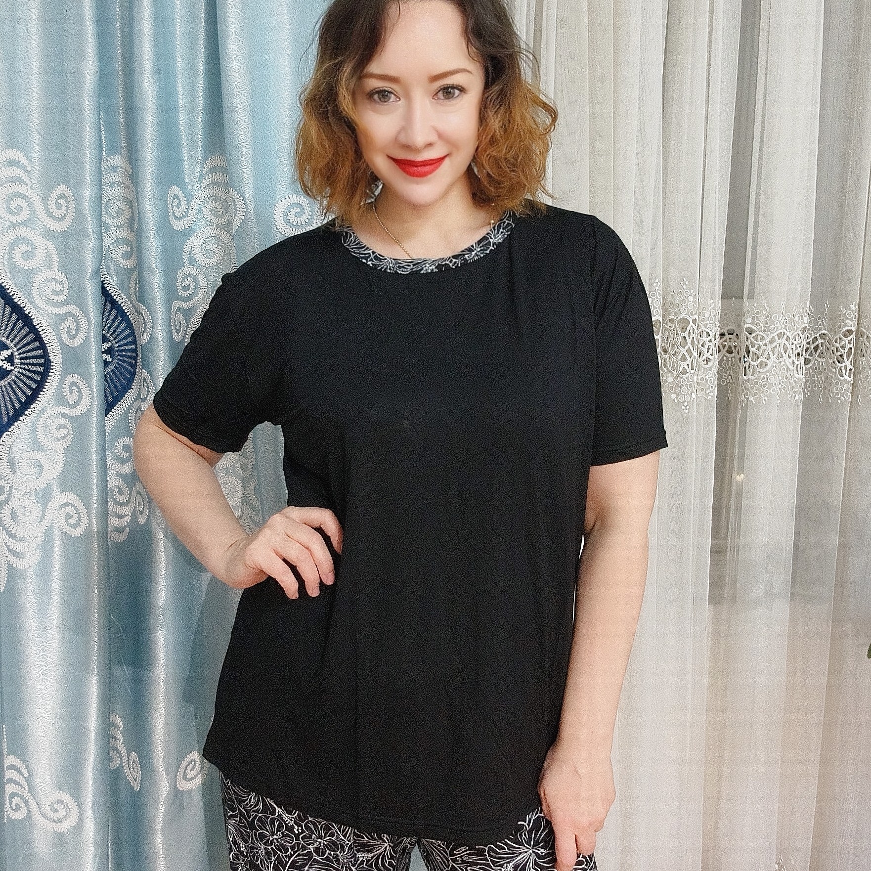 舒适时尚女睡衣套装家居服