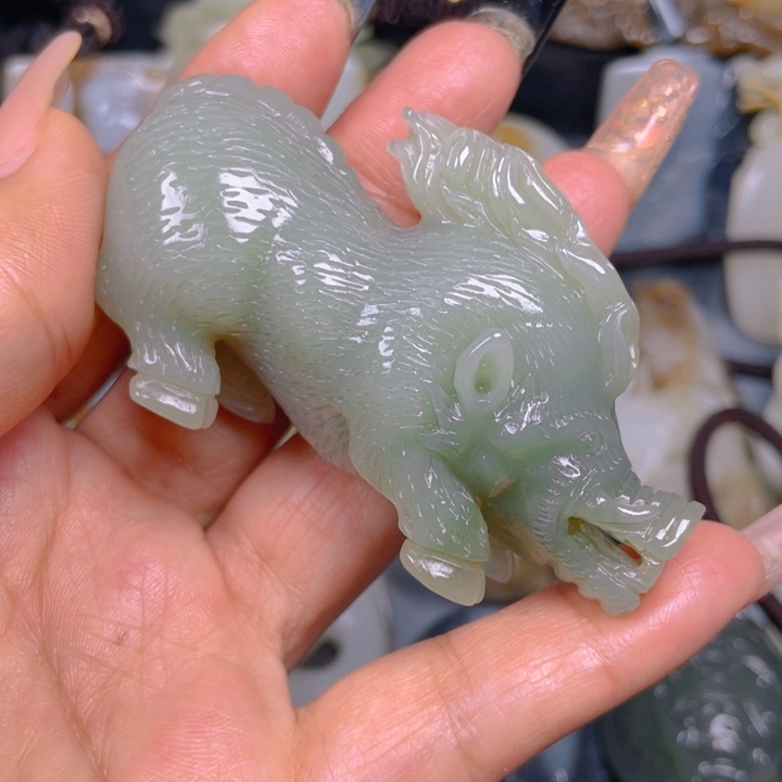 和田玉挂件未镶嵌