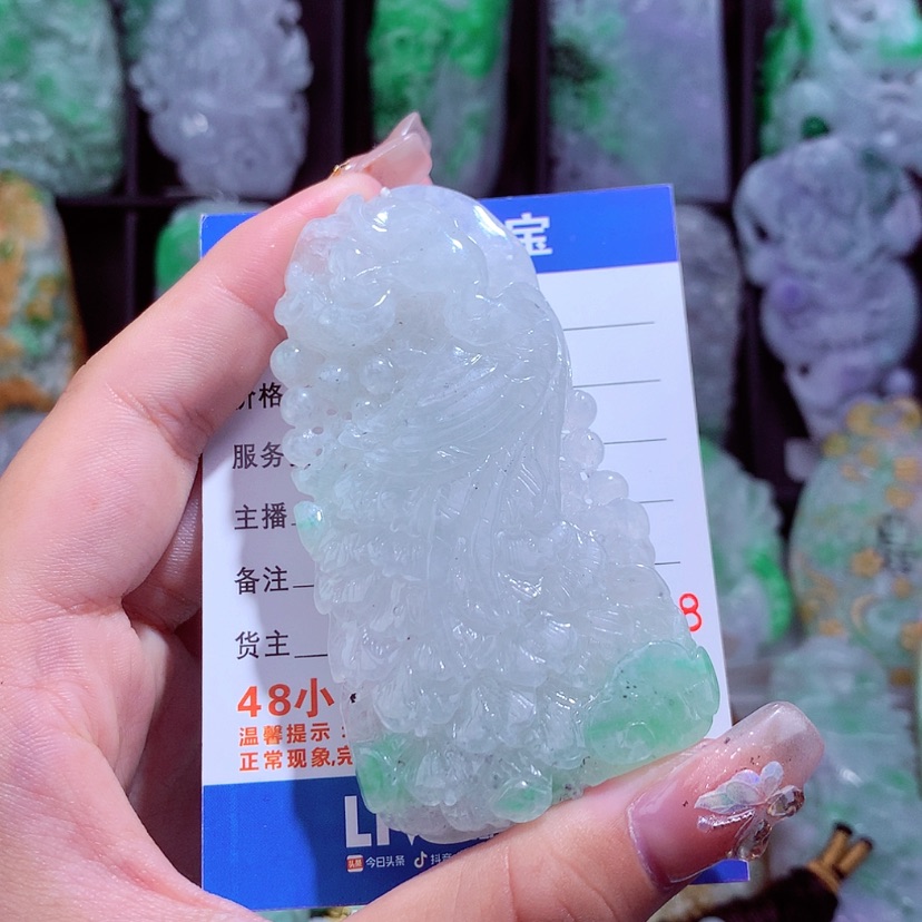 【闪购商品】翡翠颈饰未镶嵌挂件