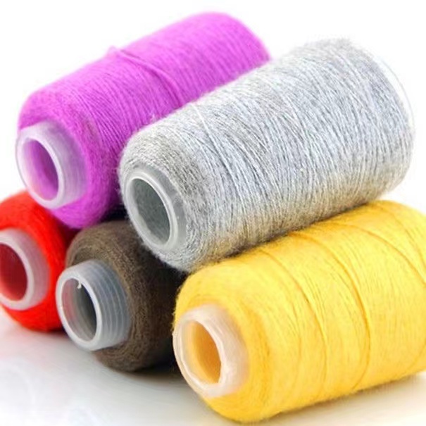 羊绒伴侣小轴配线毛衣专用弹力丝线手毛线貂绒绒线山羊绒弹力正品