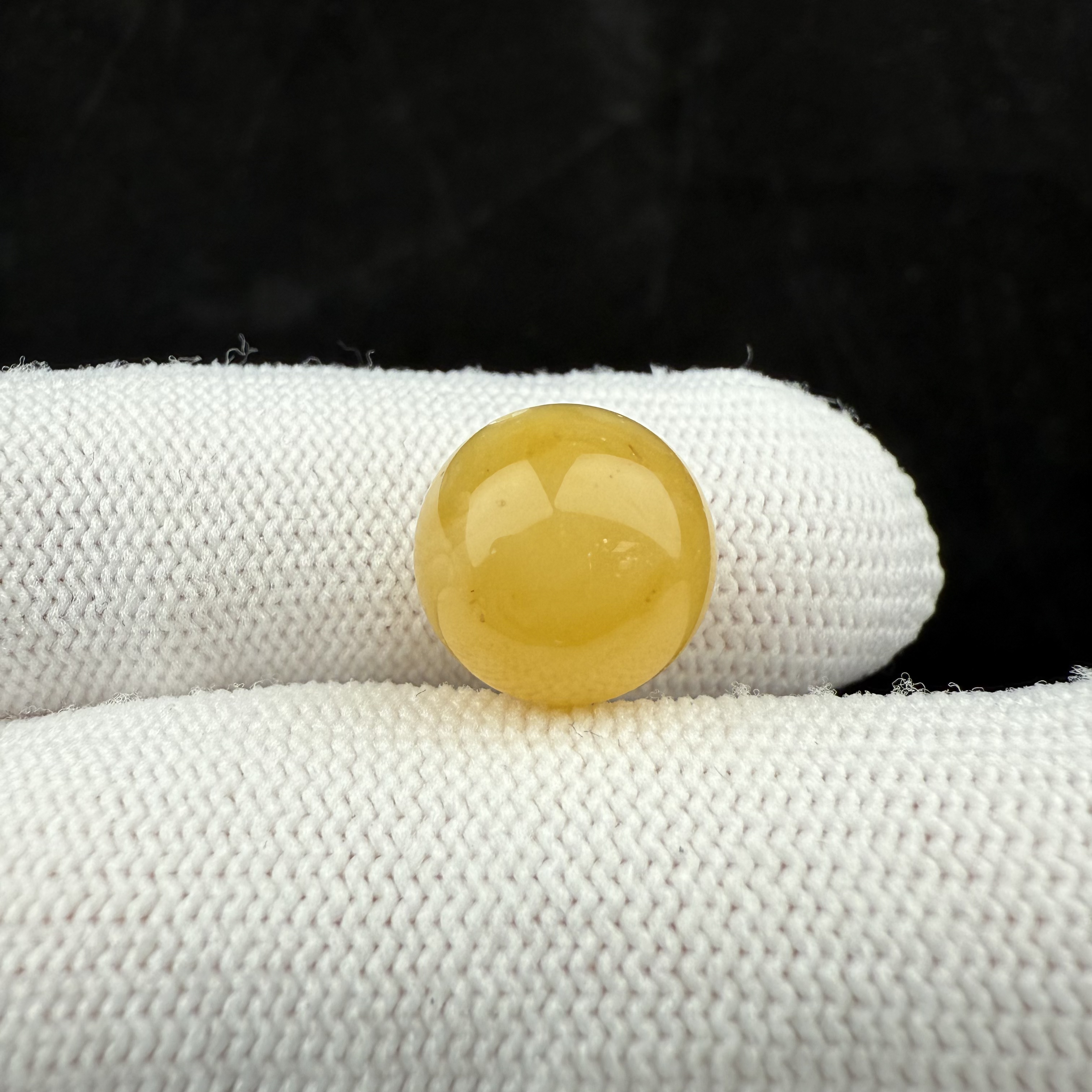 D3554天然蜜蜡 微瑕特价圆珠 12mm支持复检假一罚四