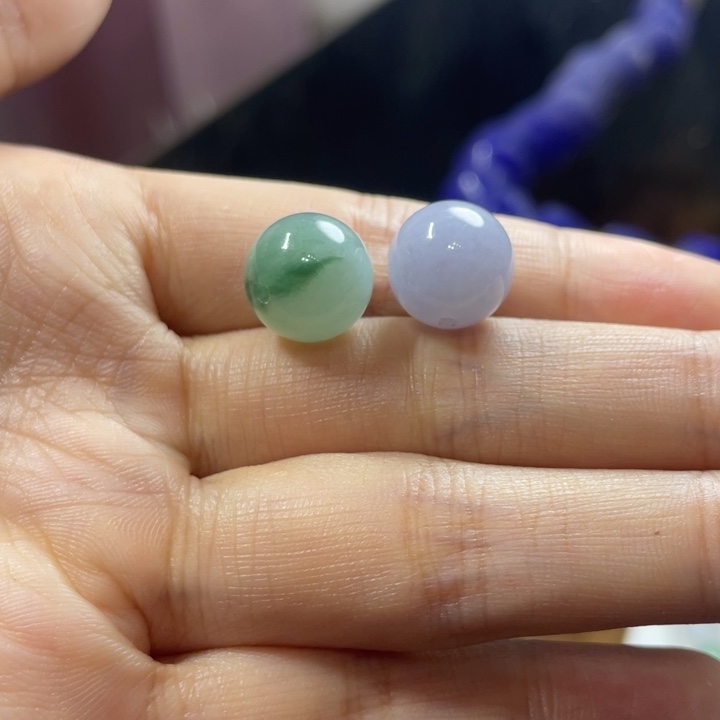 雪***菲翡翠未镶嵌手链边角料