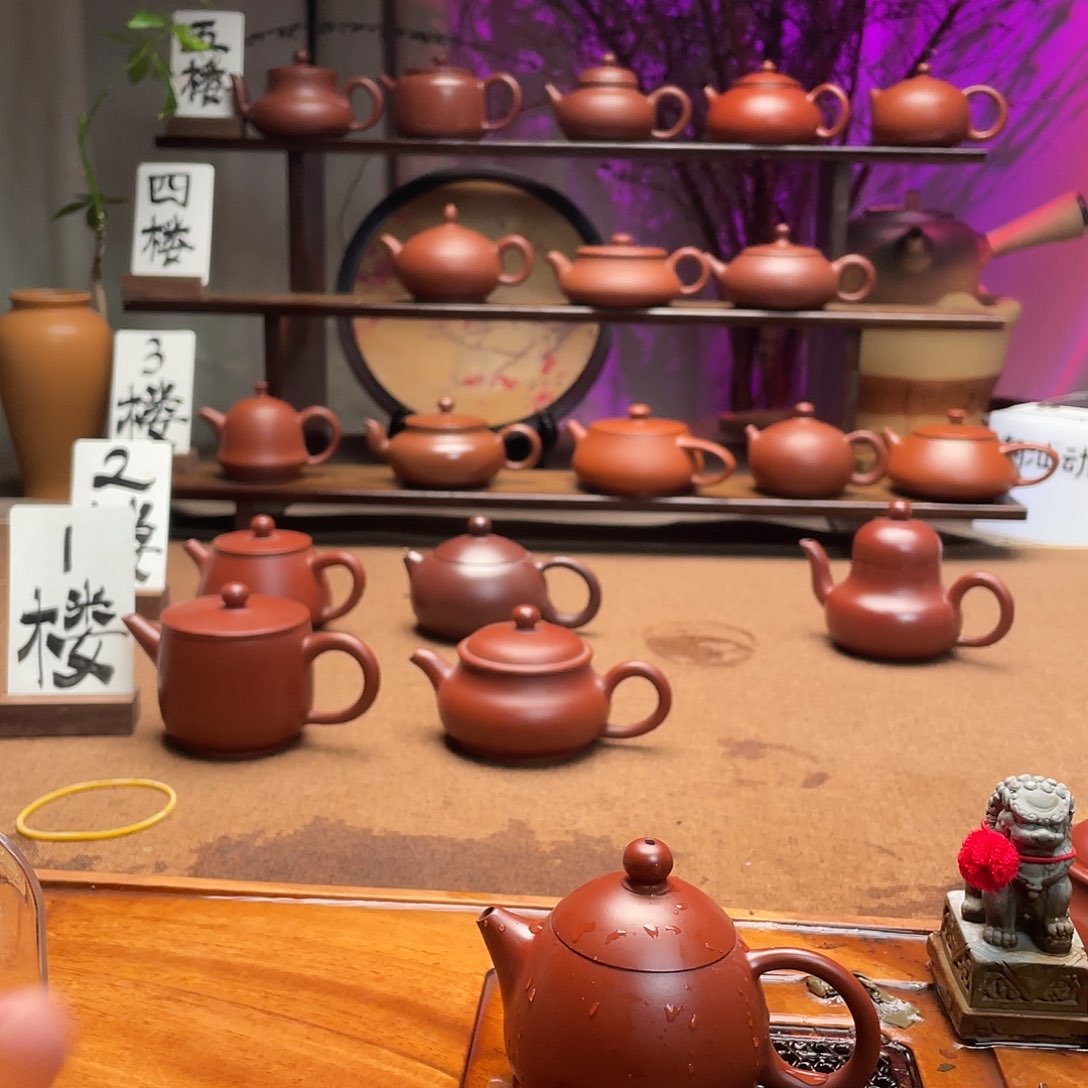 紫砂茶壶明****E龙蛋80cc手拉壶