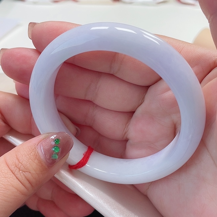 翡翠手镯未镶嵌缅甸翡翠手镯59圈