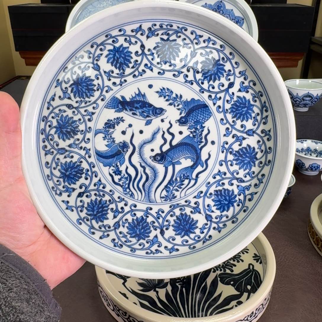 鱼藻纹壶承羿器窑
