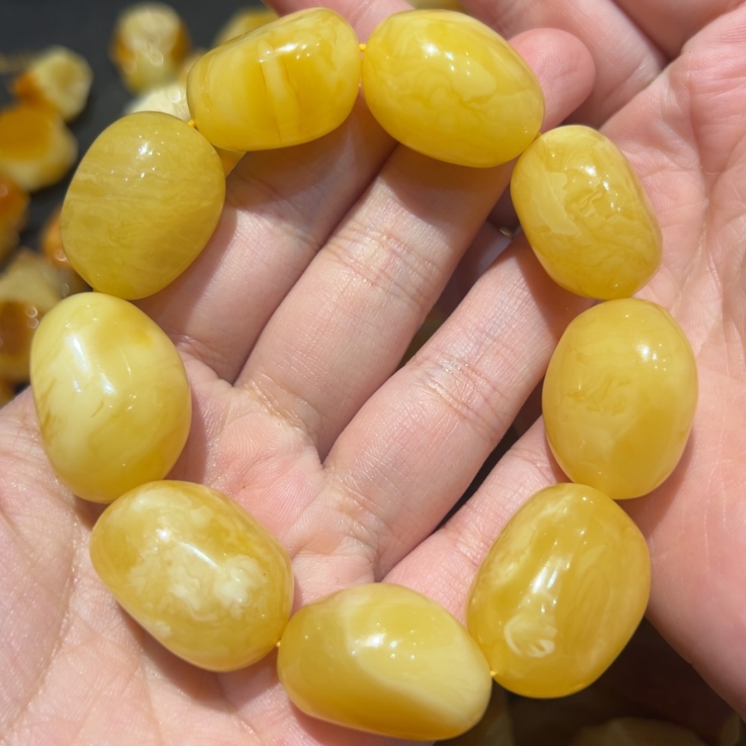 定制琥珀未镶嵌蜜蜡