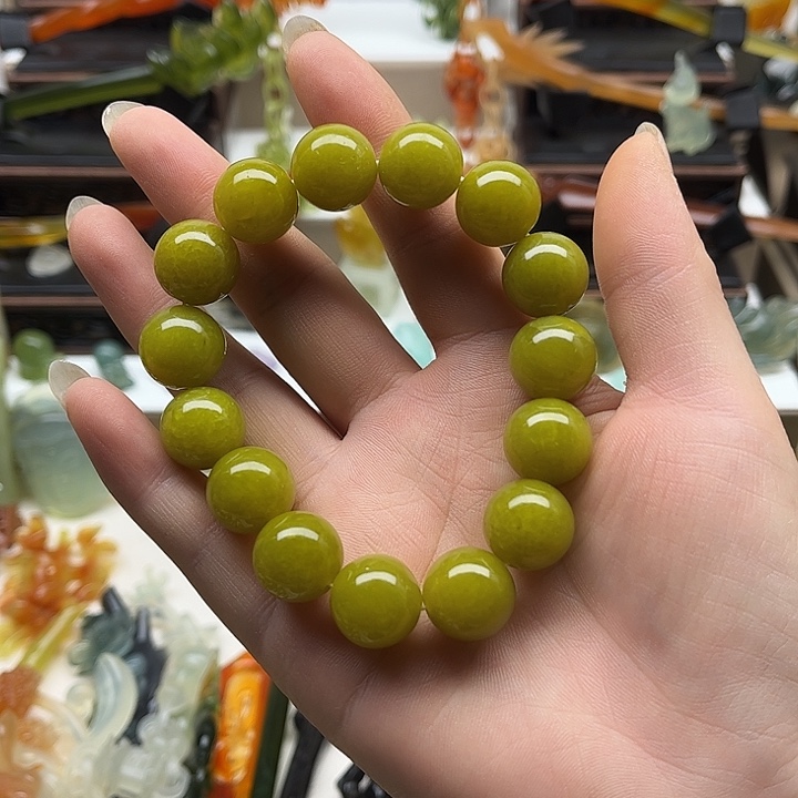 蛇纹石玉未镶嵌发簪