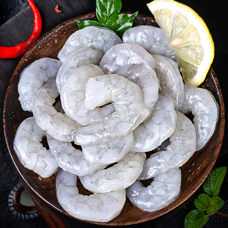 【鲜剥大虾仁】海虾开背去虾线 每包500克 30-35只 冷冻青虾仁